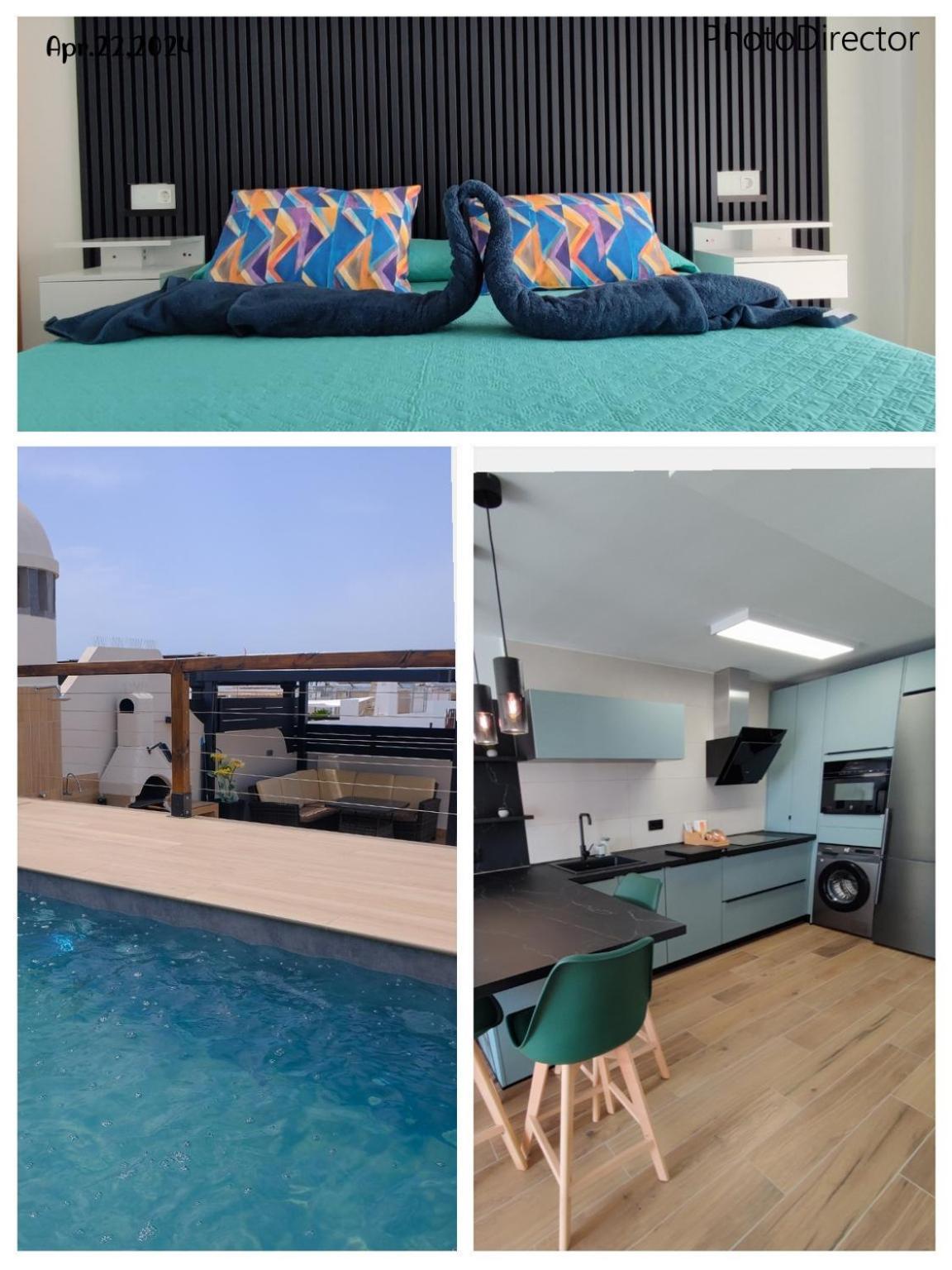 ベラEl Atico De Teresa Con Piscina Privada Climatizada A 250M Playaアパートメント エクステリア 写真